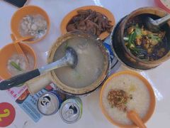 -长城砂煲田鸡粥