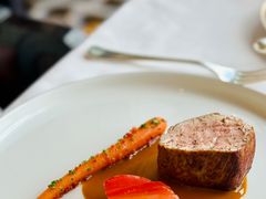 法國牛仔柳伴薑及甘筍配藏紅花汁-Caprice(香港四季酒店)