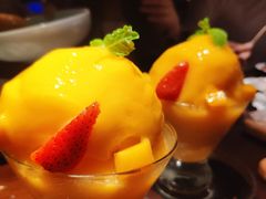 芒果冰沙-绿茶餐厅(汇悦大融城店)