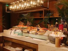 自助取餐区-都会尚膳·海鲜自助餐厅(重庆万豪酒店)