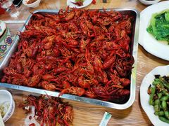 油爆大虾-可汗大营·涮火锅烤全羊烧烤家常菜(武汉分店)