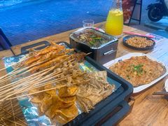 -路边摊小炉子烧烤