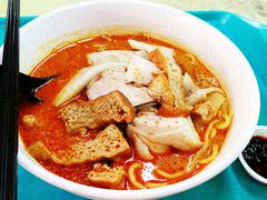 餐具摆设-亚王咖喱鸡米粉面