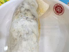 香煎五福卷饼-北大学一食堂