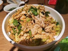 豆腐串拌白菜-民窑私烤土窑坑烤大公鸡