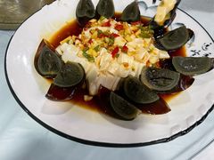 皮蛋拌豆腐-安吉将军阁土菜馆(将军关漂流店)