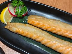 盐烧三文鱼边腩-万岁寿司(天河领展店)