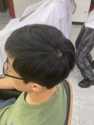 点击看大图 -藤野造型烫发染发