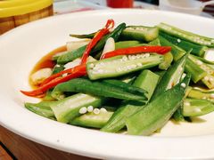 豉椒炝黄秋葵-和记小菜(大宁店)