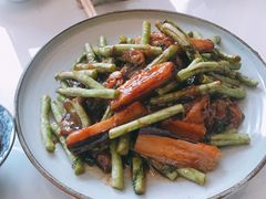 拍蒜紫苏豆角茄子-五号茶居·新派粤菜·岭南五号酒店(沿江中路店)