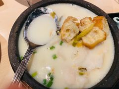 上海咸豆浆煨鱼片-避风塘(宝山万达店)