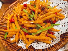 干煸藕丝-汉小城·老铫子藕汤·乡野湖北菜(江汉路吉庆街店)