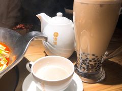大红袍珍珠奶茶-湊湊火锅·茶憩(杭州湖滨银泰in77店)