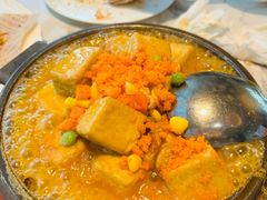 斑斓海胆豆腐-不仔客海鲜·烧烤·270度海景餐厅(大东海店)