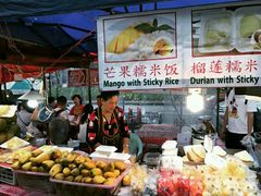 -芒果糯米饭摊子