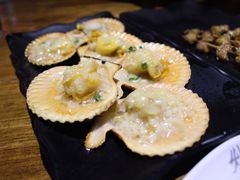烤扇贝-烧蠔帮·生蚝海鲜牌档(观海店)