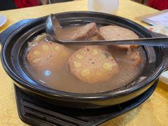 招牌扇骨煲淋莲藕-汇景花园酒家(基立下道店)