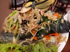 -班赞海鲜市场胖阿姨加工点