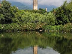 -三塔倒影公园
