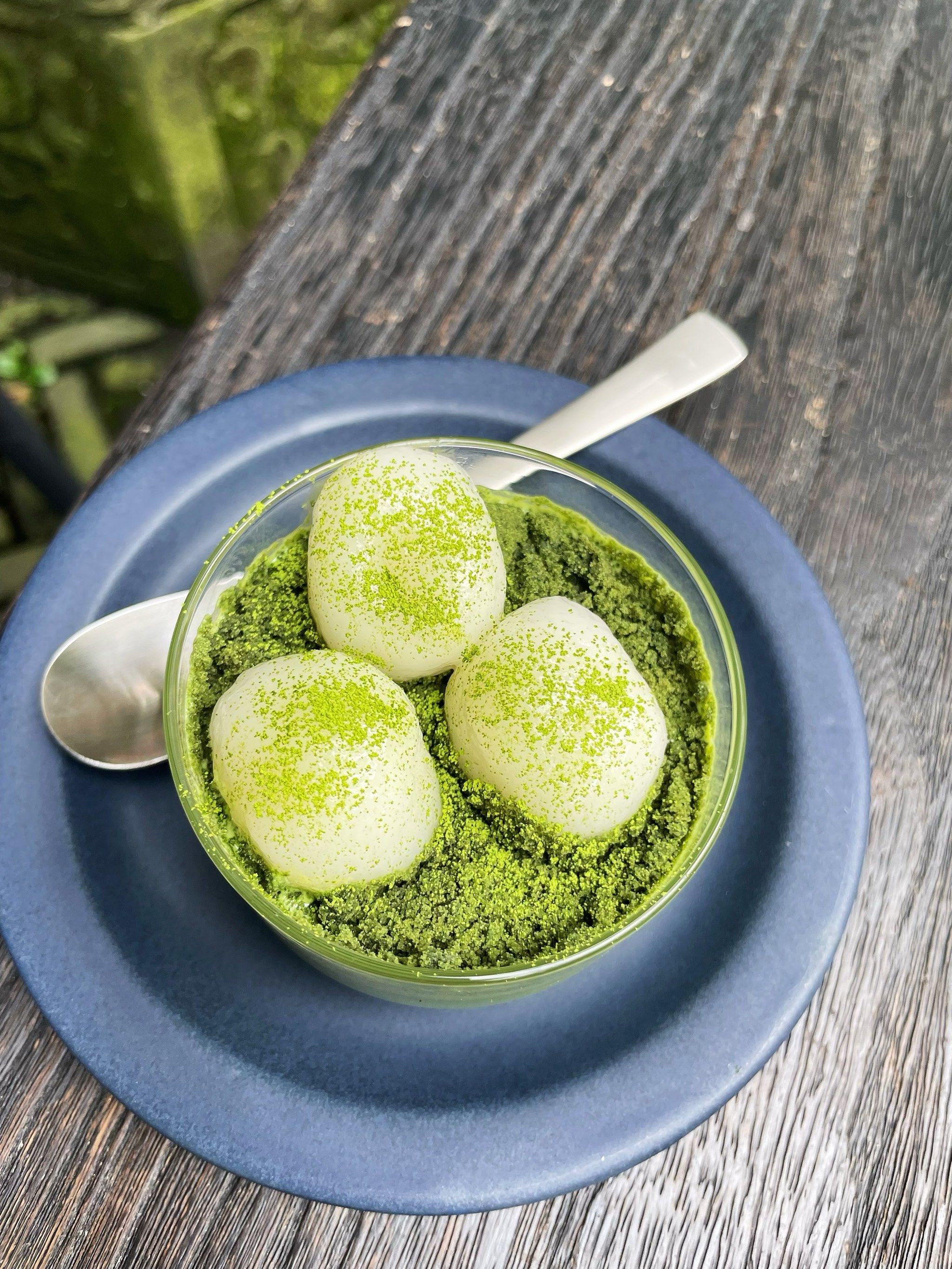 记|抹茶布丁,青云,抹茶例汤都好吃.