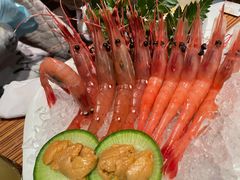 甜虾刺身-柚子(假日店)