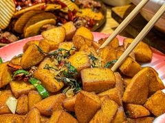 虾皮炒饽饽-老姑砂锅·烧烤天津菜(体北道店)