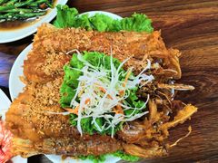 -班赞海鲜市场胖阿姨加工点