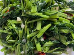 炒空心菜-信阳风味罗山大肠汤(经一路店)