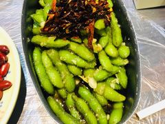 脆爽凉拌毛豆-靓靓蒸虾(中山公园店)