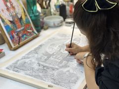 -六出私塾LiuChu•成人美术书法系统课程专业画室(熊婆婆的花园店)