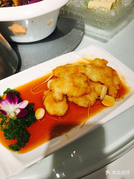 零下45度俄式经典东北菜锅包鱼图片