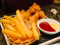 炸鸡薯条-炙柒Sekinana·精致料理 烧鸟·铁板烧(海上世界店)
