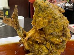 糖醋鲤鱼-老牌坊鲁菜名店(宽厚里店)
