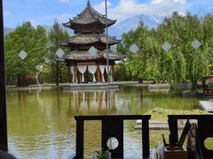 -丽江悦榕庄酒店-明月·雪山庭院餐厅