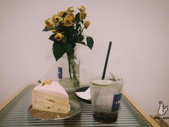 蓝莓荔枝气泡-FULL MOON满月咖啡