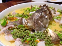 青青椒麻龙胆鱼-CHIC1699远洋私厨