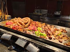 自助取餐区-汇泉王朝大饭店-旋转餐厅(南海路店)
