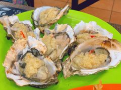 炭烧蒜蓉生蚝-贞姨美食·老字号海鲜大排档