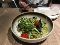 自制罗勒酱蘑菇意粉-Maxpoint Kitchen 西餐咖啡(乐峰广场店)