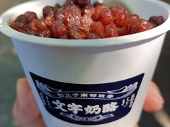 红豆燕麦双皮奶-文宇奶酪店(南锣鼓巷店)