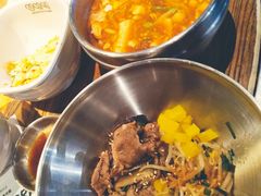 嫩豆腐汤 米饭-农乐园炭火烤肉(世茂店)