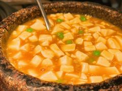 石锅鸡汤豆腐-绿茶餐厅(蓝色港湾店)