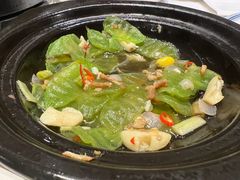 砂锅焗翡翠笋-老太原菜馆(中正天街店)