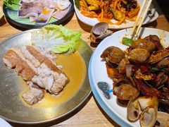 -炉盛炭火烤肉