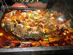 -探鱼·鲜青椒爽麻烤鱼(中天广场店)