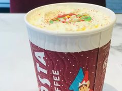圣诞焦糖蛋糕拿铁-COSTA COFFEE(吴江路店)