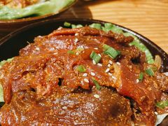 秘制香辣牛肉-胖记烤肉(江汉路店)