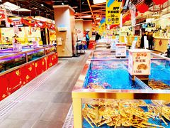 大堂-盒马X会员店(王府井奥莱UP TOWN店)