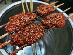 招牌秘烤鸡翅-炒豆合作社(东四总店)