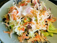 温泉蛋蟹肉色拉-炙柒Sekinana·精致料理 烧鸟·铁板烧(海上世界店)
